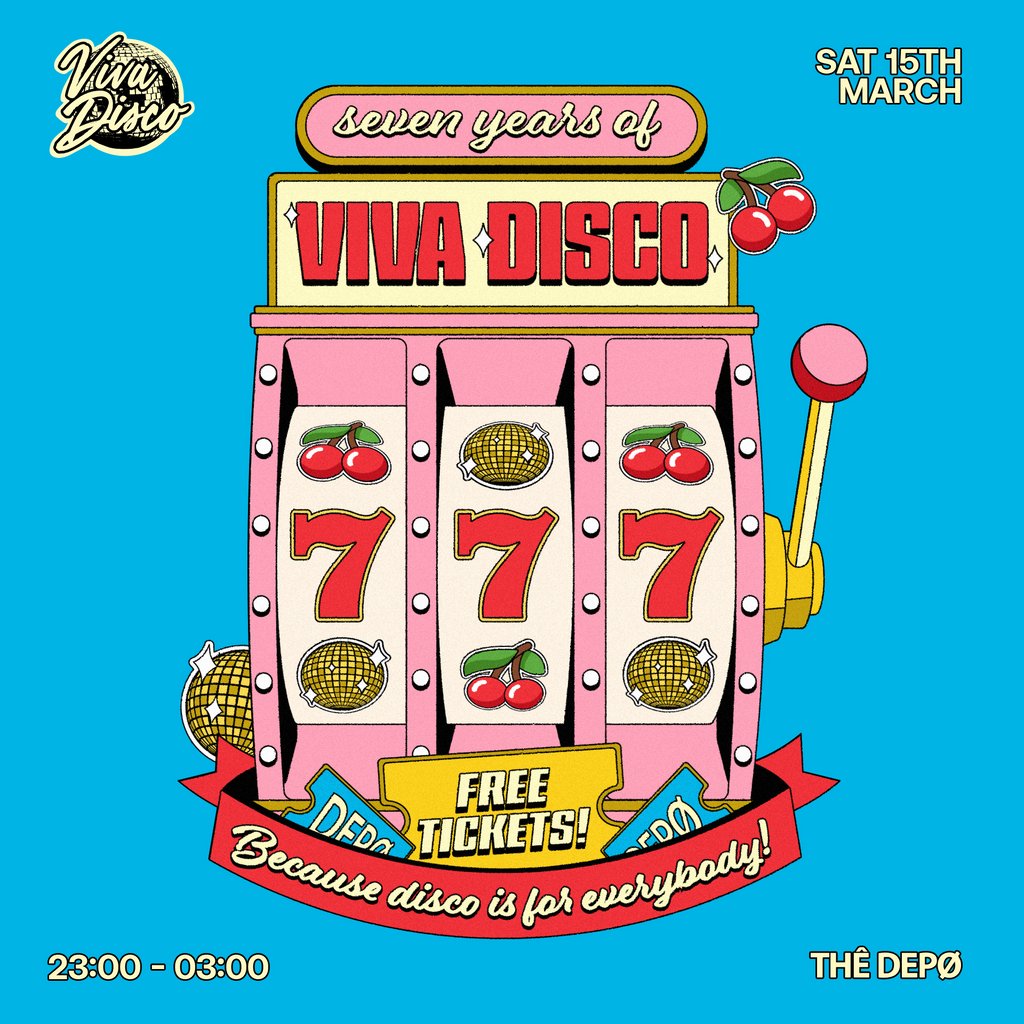 Seven Years of Viva Disco [Free Tickets] THE DEPO Plymouth