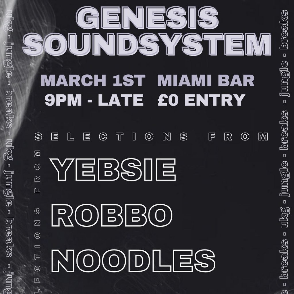 Genesis Sound System Miami Bar Ipswich
