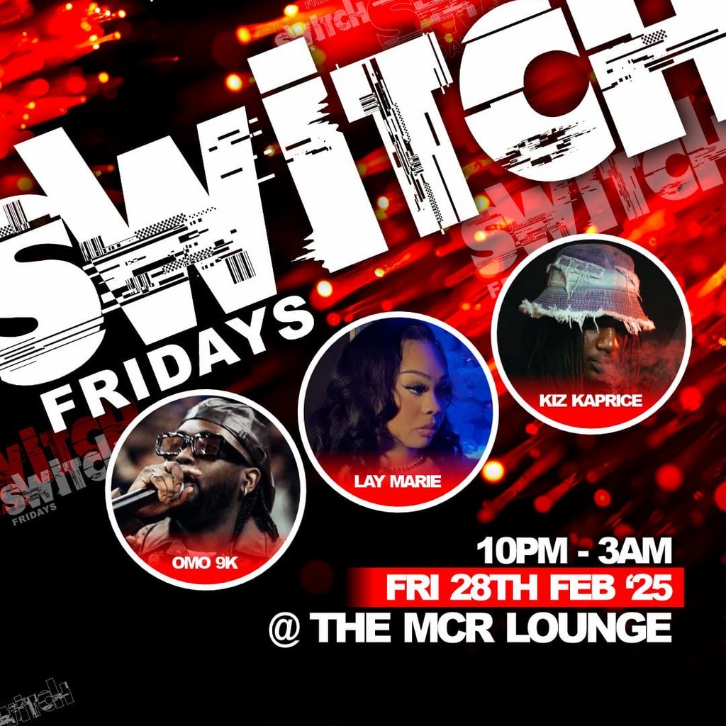Switch Fridays The Manchester Lounge Manchester