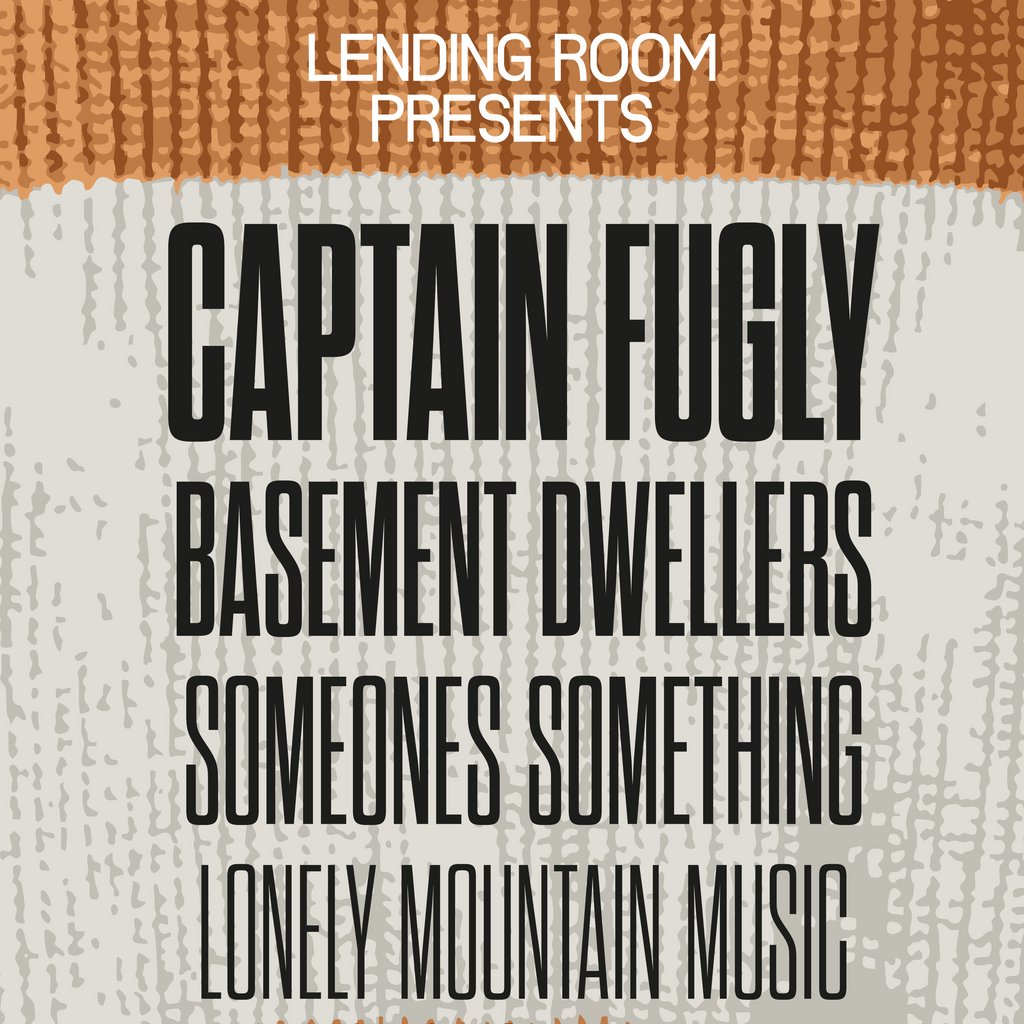 Captain Fugly w/ Supports The Lending Room Leeds