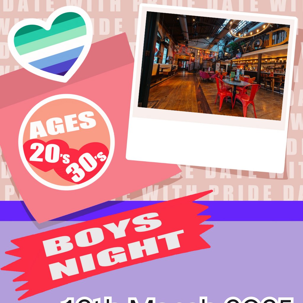 Boys Night - LGBTQ+ Speed Dating Bristol - 12th March Bristol Revolution Bristol
