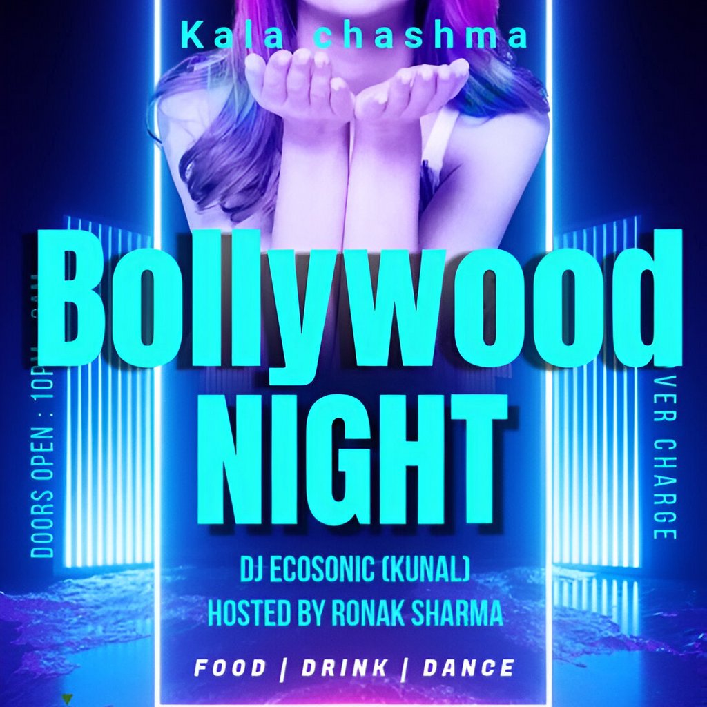 Bollywood Night Juhi's Bar Oxford