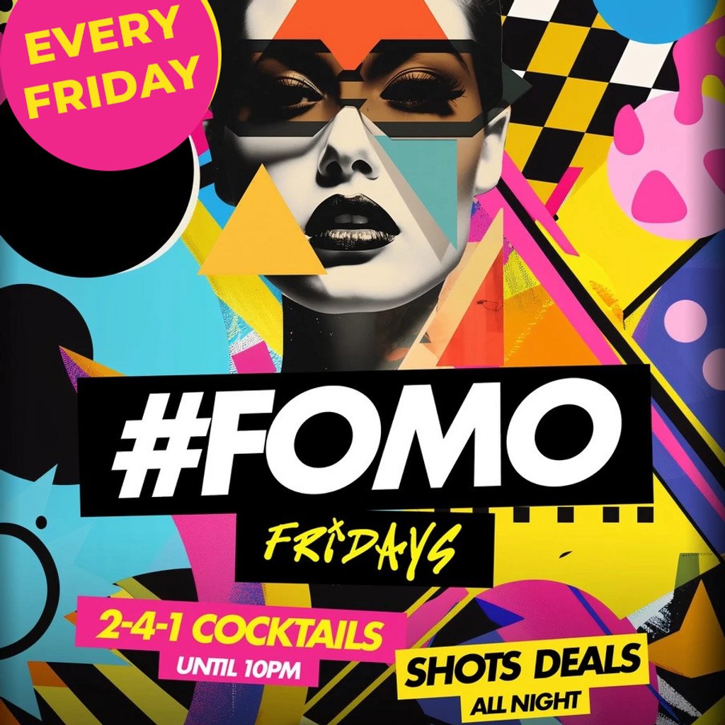 FOMO FRIDAYS @ POP WORLD WATLING STREET - Friday 28th February Popworld Watling Street London