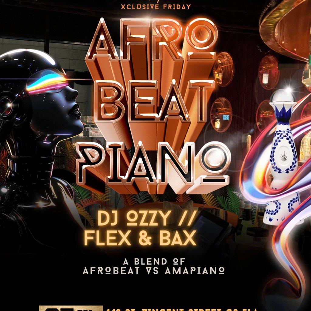 AfroBeat Piano! OZZY ON THE DECKS! 142B Lounge Glasgow Glasgow