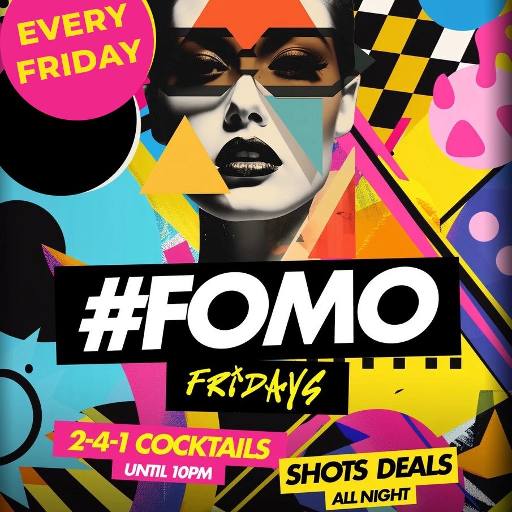 FOMO FRIDAYS @ POPWORLD WATLING STREET - Friday 28th February Popworld Watling Street London