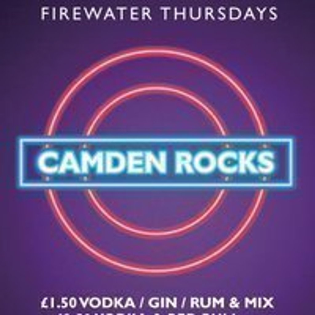 Camden Rocks Firewater Glasgow