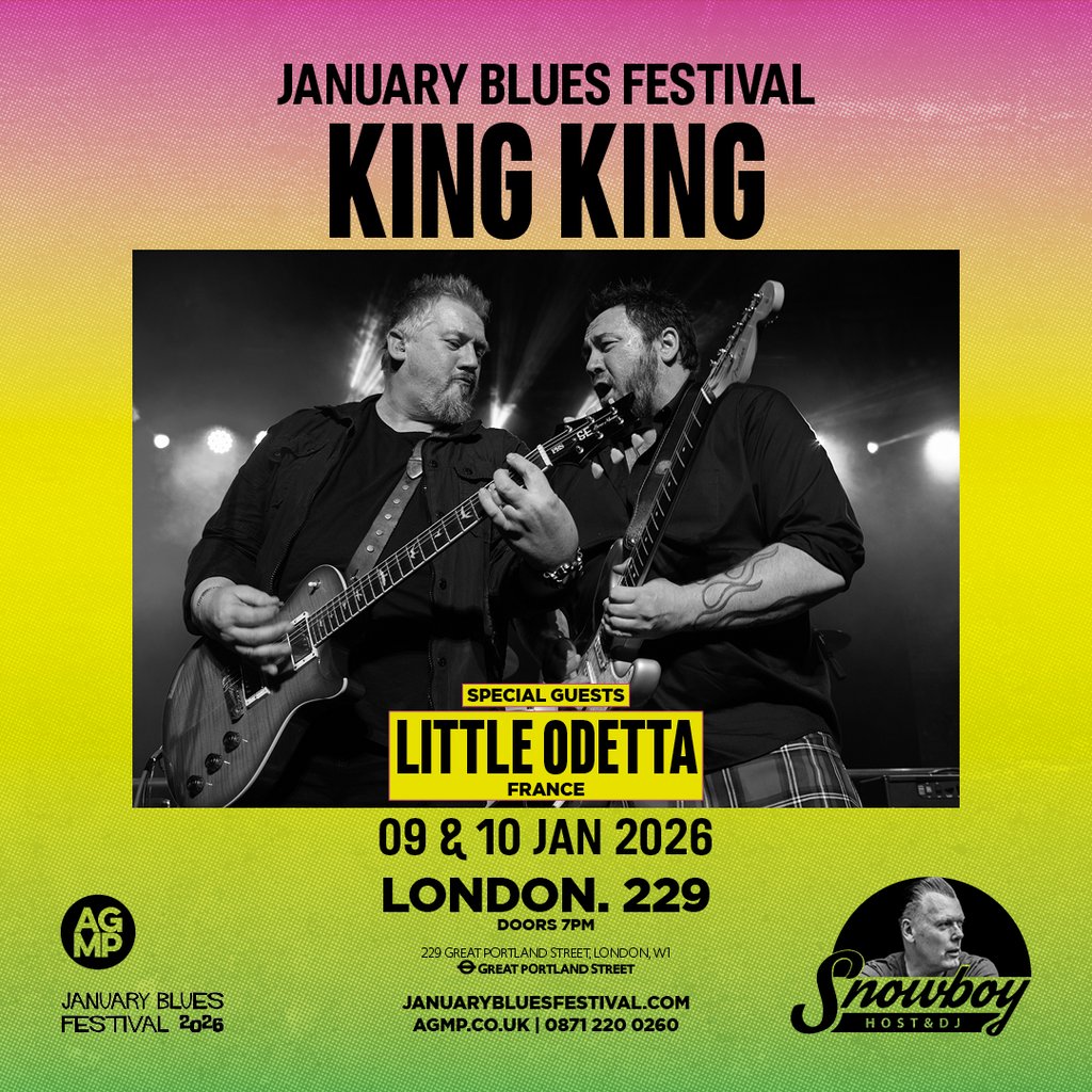 January Blues Festival: KING KING + LITTLE ODETTA 229   London London
