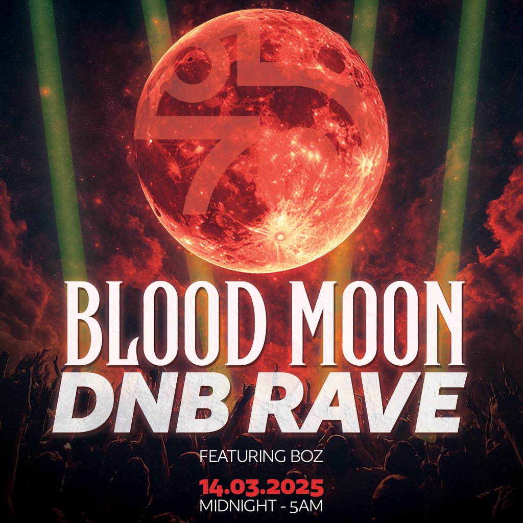 Blood Moon DNB Rave Chameleon Stoke-On-Trent
