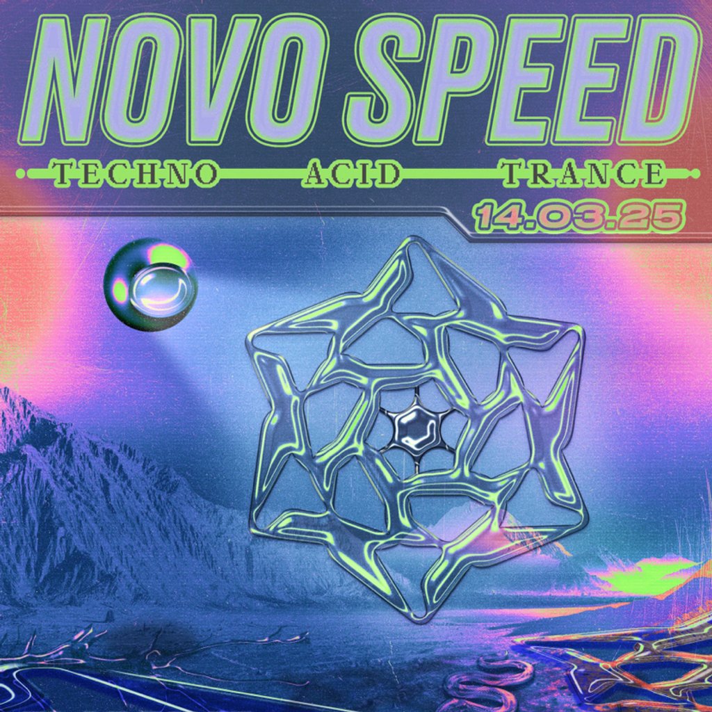 Novo Speed - Techno / Acid / Trance The WaterBear Venue Brighton