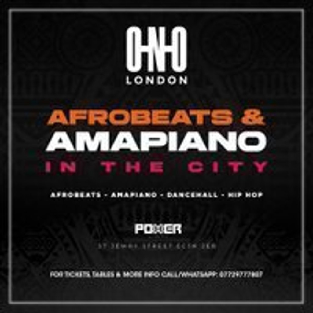 Afrobeats & Amapiano In The City Power Lounge London