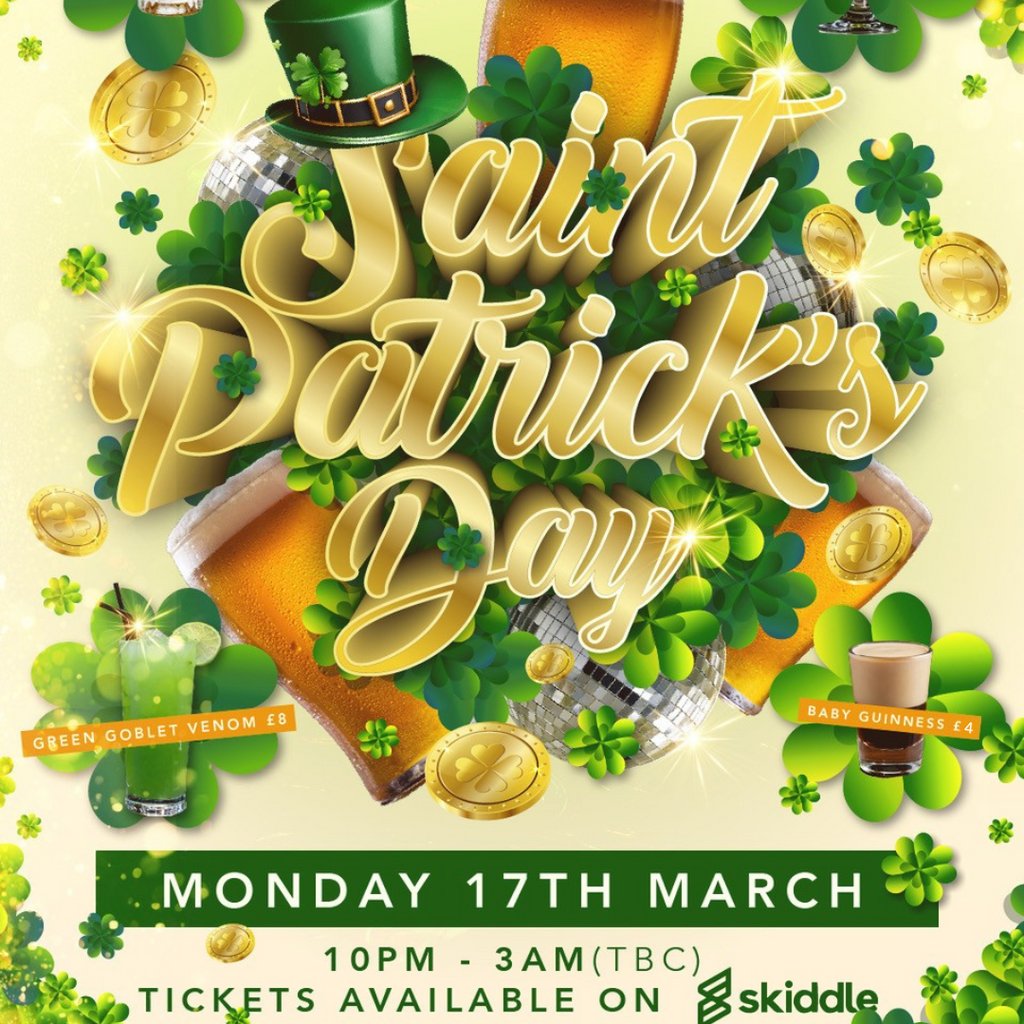 St Paddy's Day Party Fubar Stirling