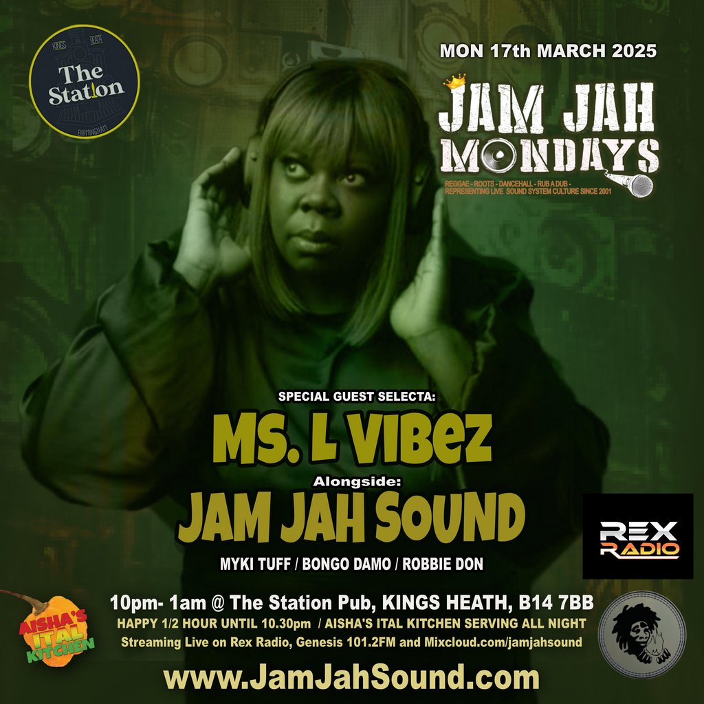 Jam Jah Mondays ft Ms LVibez The Station Pub Birmingham