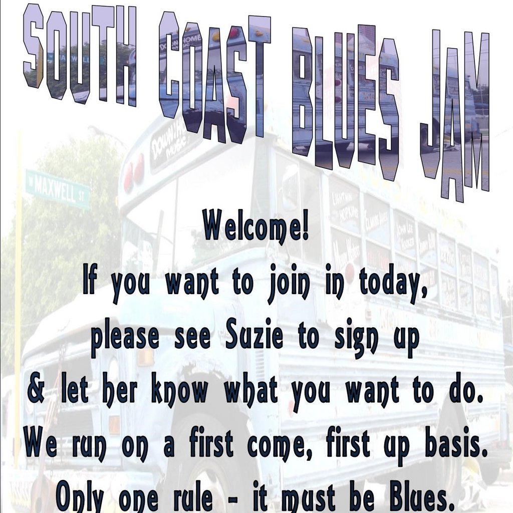 South Coast Blues Jam Beats N Eats Worthing Worthing