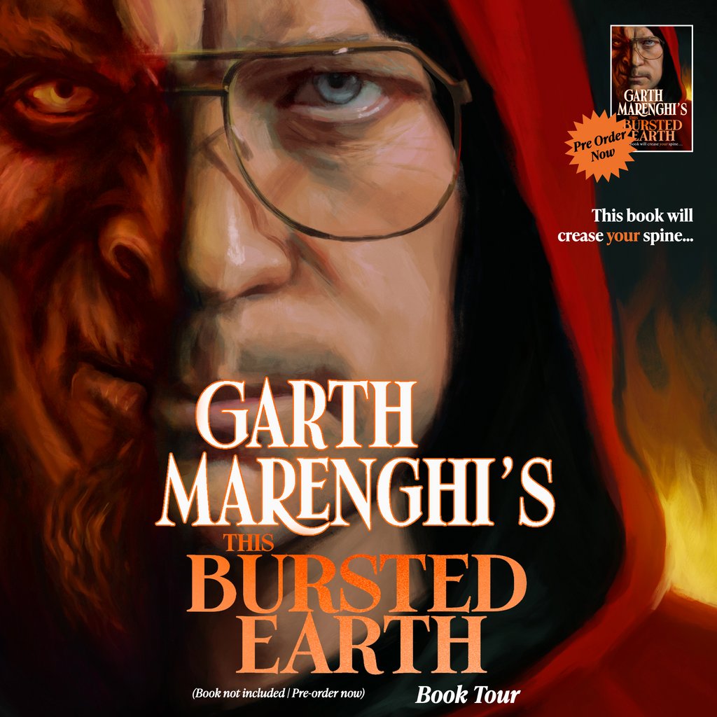 Garth Marenghi This Bursted Earth Book Tour Old Fire Station Carlisle