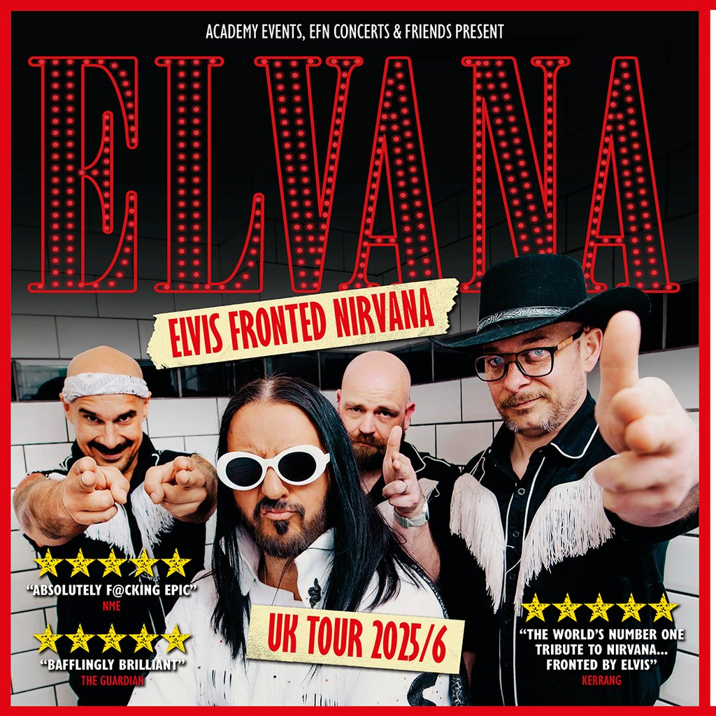 Elvana The World's Finest Elvis Fronted Tribute To Nirvana! Old Fire Station Carlisle