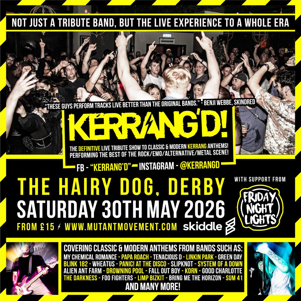 KERRANG'D! // Friday Night Lights: DERBY The Hairy Dog Derby