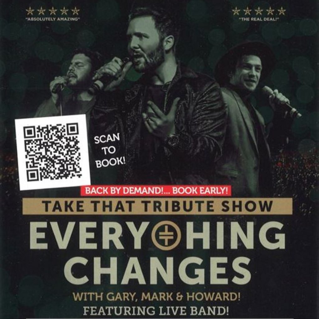 Everything Changes - The Take That Tribute Show Babbacombe Theatre Torquay
