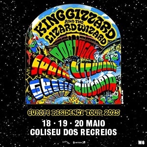 King Gizzard and the Lizard Wizard Coliseu dos Recreios ROCK