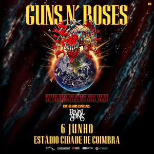 GUNS N'ROSES: 2025 Estádio Cidade de Coimbra ROCK