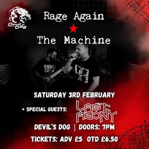 RAGE AGAIN THE MACHINE The Cutlers Arms ROCK