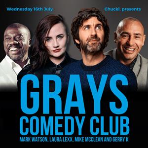 Grays Comedy Club with Mark Watson Thameside Theatre COMEDY
