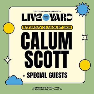 Calum Scott Zebedee's Yard POP