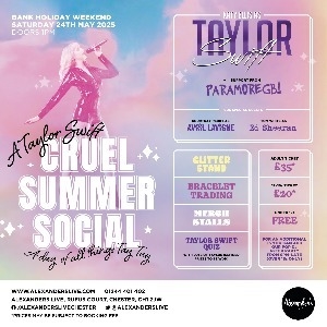 A Taylor Swift 'Cruel Summer Social' Alexander's Live POP