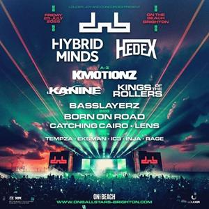 DNB Allstars | On The Beach 2025 Brighton Beach DANCE AND CLUBS