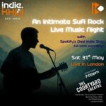 Intimate Sufi-Rock Live Music Night The Courtyard Theatre OTHER MUSIC