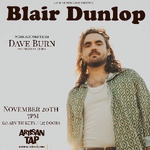 Blair Dunlop + Dave Burn Artisan Tap OTHER MUSIC