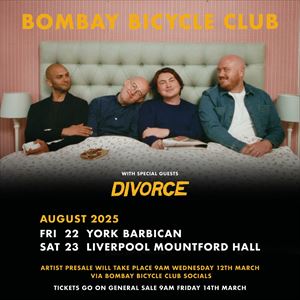 Bombay Bicycle Club Liverpool Uni Mountford Hall ROCK