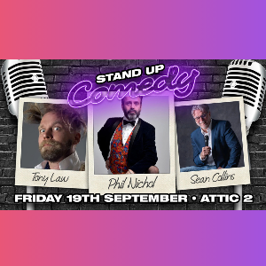 Canadian Comedy stand up in Southampton The Attic COMEDY