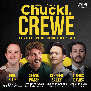 Crewe XL Comedy Club With Seann Walsh Lyceum Theatre COMEDY