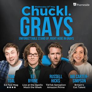 Chuckl. Grays with Ed Byrne Thameside Theatre COMEDY