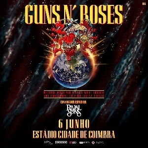 Guns N' Roses Estádio Cidade de Coimbra ROCK