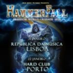 HAMMERFALL live in Lisbon República da Música ROCK