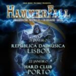 HAMMERFALL live in Porto HARD CLUB - SALA 1 ROCK