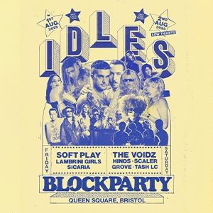IDLES - Weekend Ticket Queen Square ROCK