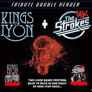 Kings of Lyon & The UK Strokes Cafe Drummonds ROCK