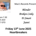 Max's Records Presents: Blender & more Heartbreakers ROCK