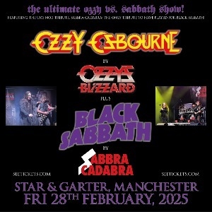Ozzy's Blizzard + Sabbra Cadabra: Star & Garter Star And Garter ROCK