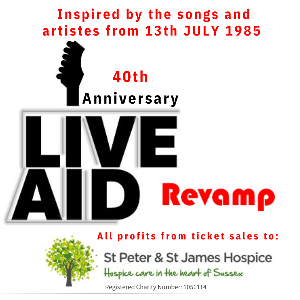 ReVamp LIVE AID - 40th Anniversary Gig Whitemans Green Sports Club OTHER MUSIC