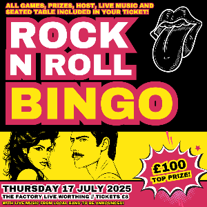 ROCK N ROLL BINGO The Factory Live THEATRE