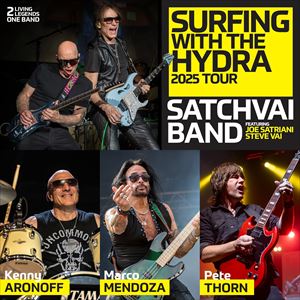 SatchVai Band (Featuring Joe Satriani & Steve Vai) Eventim Apollo ROCK