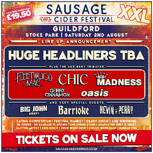 Sausage and Cider Festival - Guildford Stoke Park FESTIVAL