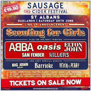Sausage and Cider Festival - St Albans Oaklands FESTIVAL