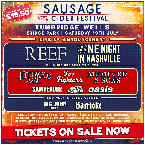 Sausage and Cider Festival - Tunbridge Wells Eridge Park FESTIVAL