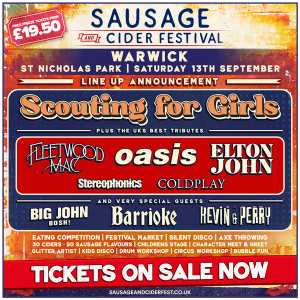 Sausage and Cider Festival - Warwick St Nicholas' Park FESTIVAL