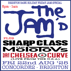 The Jam'd + 3 top supports Concorde 2 ROCK