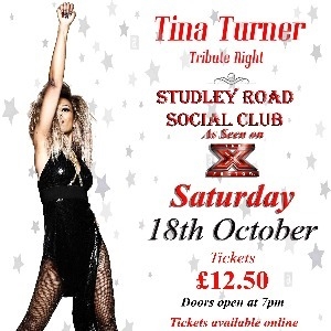 Tina Turner Tribute Night - Redditch Studley Road Social Club OTHER MUSIC